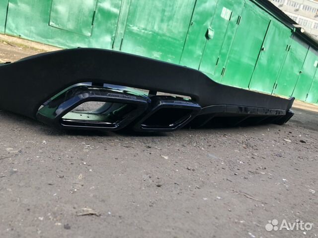 Задний диффузор губа w213 e213 amg 63 6.3 e63