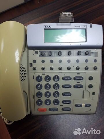 Цифровой системный телефон Dterm NEC DTR-8D-1
