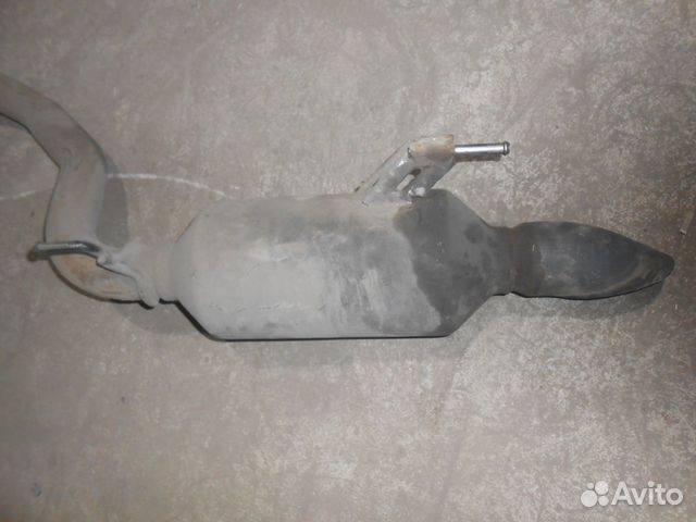 Глушитель задняя часть Лексус LX 570