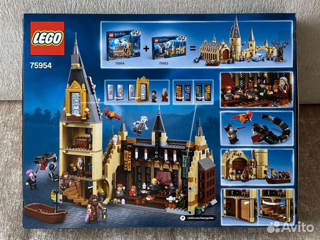 Lego Harry Potter 75954 Большой зал Хогвартса