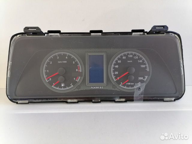 Панель приборов на ваз 2110-11-12 Flash X3
