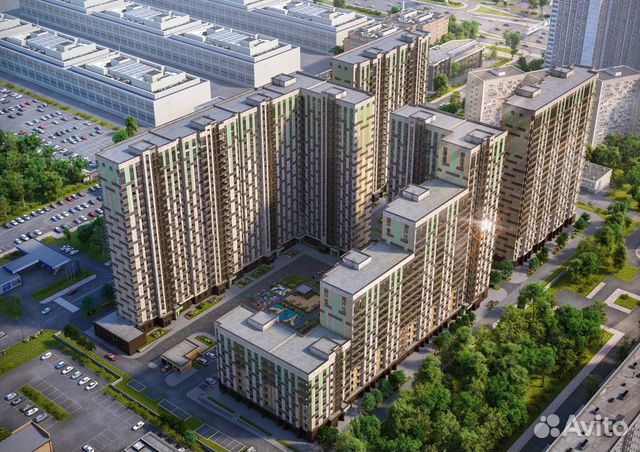 1-к квартира, 33.5 м², 11/12 эт. 1-к квартира, 33.5 м², 11/12 эт.