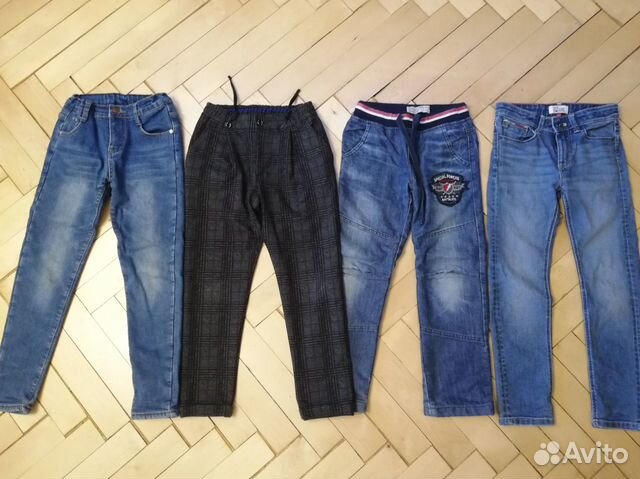 Брюки, джинсы Tommi Hilfiger р.128