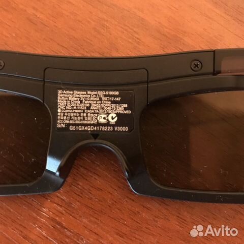 3D очки SAMSUNG SSG-5100GB черные
