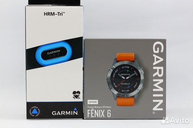 Garmin Fenix 6 Sapphire Titanium Gray Silver