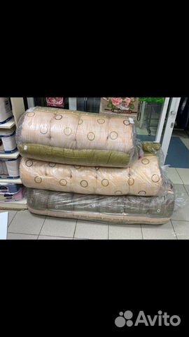 Матрасы ватные, холкон, пружинные