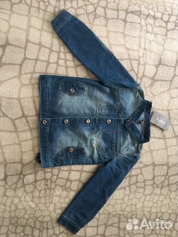 Новая джинсовая куртка Zara Новая джинсовая куртка Zara