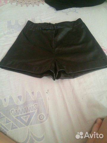 Шорты кожыные