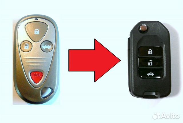 Ключ зажигания Acura MDX / CL / TL / TSX 2001-2006