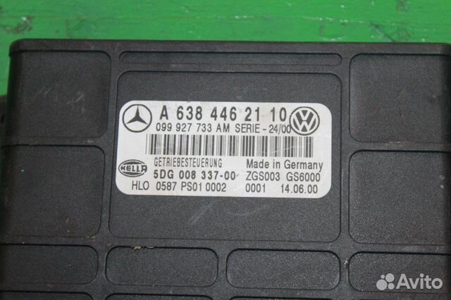 Блок управления АКПП a6384462110 Мерседес вито638