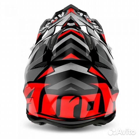 Мотошлем Кроссовый Airoh Aviator 2.2 Warning Gloss Мотошлем Кроссовый Airoh Aviator 2.2 Warning Gloss