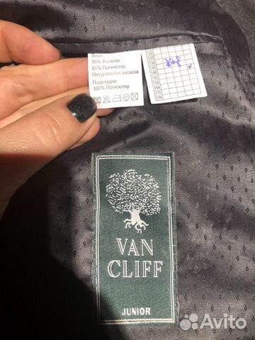 Костюм детский (пиджак+ 2 брюк) van cliff junior14 Костюм детский (пиджак+ 2 брюк) van cliff junior14