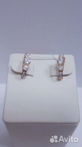 Серьги из золота 585 пробы