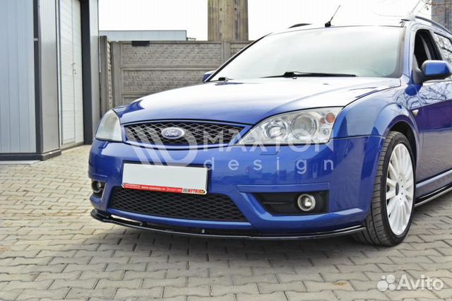 Сплиттер переднего бампера на Ford Mondeo 3 ST220
