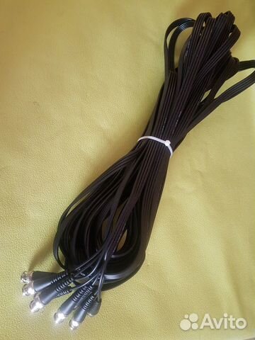 Шлейф-кабель-18 метров-4х4 BNC для видеокамер, DVR Шлейф-кабель-18 метров-4х4 BNC для видеокамер, DVR