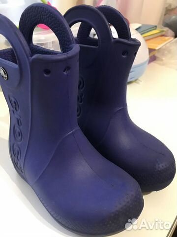 Резиновые сапоги crocs c9 б/у