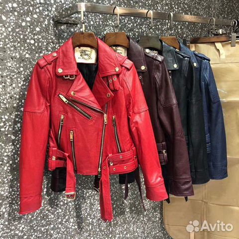 Куртка кожаная Burberry Куртка кожаная Burberry