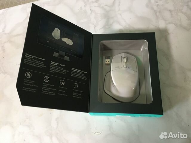 Мышь Logitech MX Master 2S light Grey Bluetooth Мышь Logitech MX Master 2S light Grey Bluetooth
