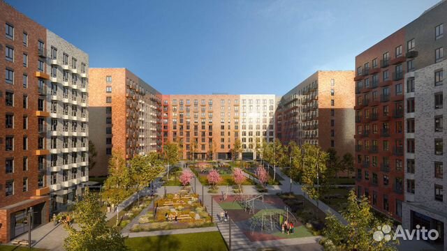 3-к квартира, 77.2 м², 6/9 эт.