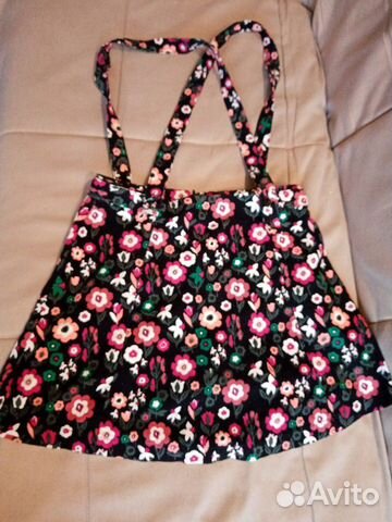 Юбочка на лямках, женская