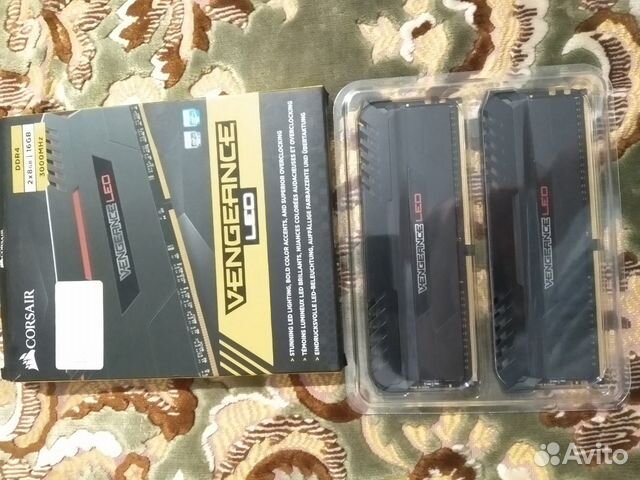 Corsair vengeance led ddr4 16gb (2x8gb) Corsair vengeance led ddr4 16gb (2x8gb)
