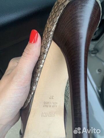 Туфли Fendi питон Туфли Fendi питон