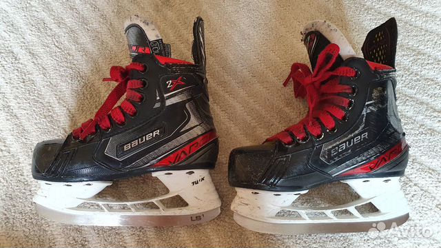Коньки хоккейные детские Bauer vapor 2X yth 10,5D