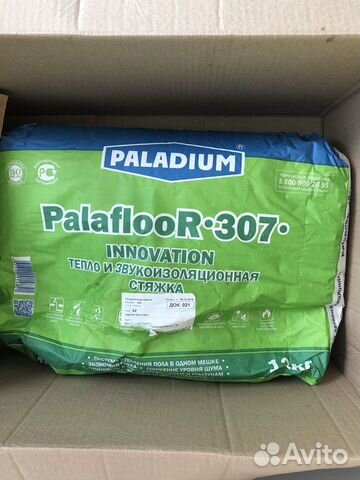 Стяжка пола сухая смесь Palafloor 12 кг