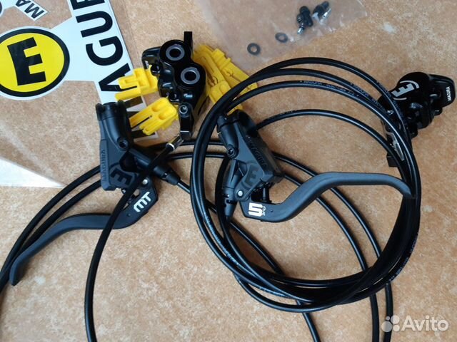 Новые мощные тормоза Magura MT5 (4поршня)