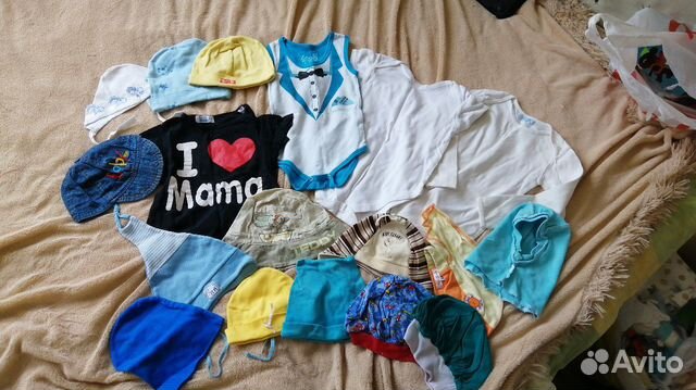 Одежда на 0-12 мес