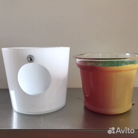 Горшок для цветов с автополивом - 6 шт. Стекло Горшок для цветов с автополивом - 6 шт. Стекло