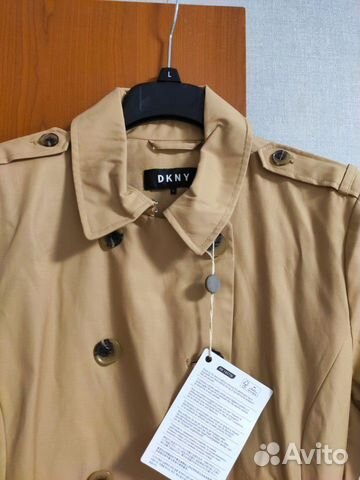 Новый плащ, трентчкот dkny,Л Новый плащ, трентчкот dkny,Л