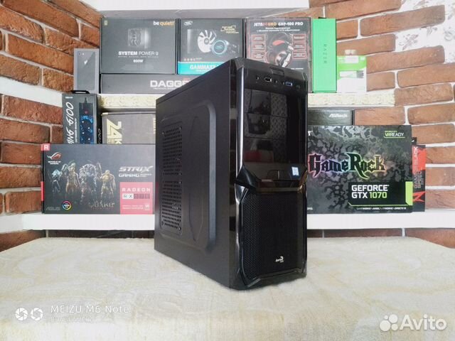 Новый игровой Компьютер AeroCool Core i3 9100 Новый игровой Компьютер AeroCool Core i3 9100