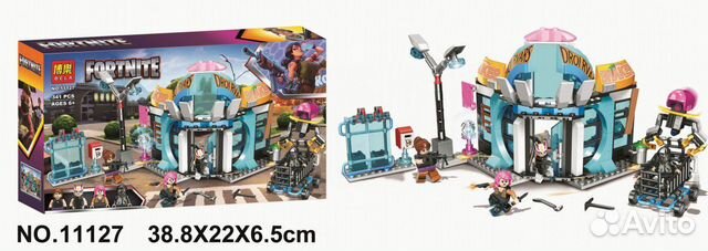 Конструктор bela Fortnite Стрельба в кафе 11127 Конструктор bela Fortnite Стрельба в кафе 11127