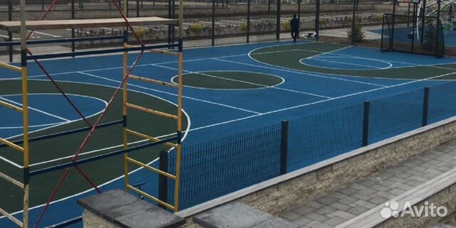 Детские спортивные площадки резиновое покрытие