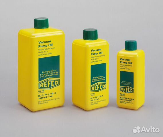 Refco DV-46 Масло для вакуумного насоса в бутыли Refco DV-46 Масло для вакуумного насоса в бутыли