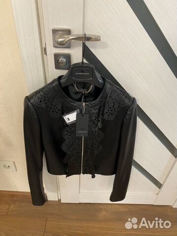 Кожаная куртка Elisabetta Franchi новая Кожаная куртка Elisabetta Franchi новая