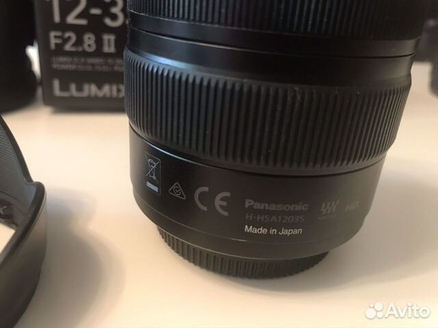 Объектив Panasonic lumix G X vario 12-35 mm f/2.8
