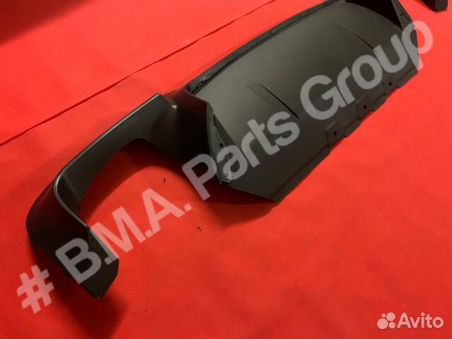 Диффузор заднего бампера M5 look Бмв F10