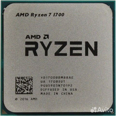 Новый AMD Ryzen 7 1700 YD1700BBM88AE OEM