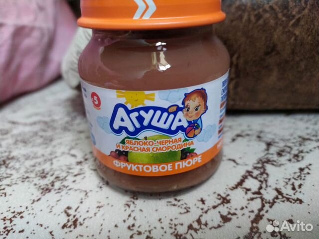 Детское фруктовое пюре Агуша Детское фруктовое пюре Агуша