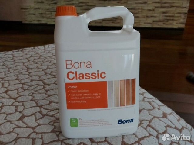 Водно-дисперсионная грунтовка 5л Bona classic Водно-дисперсионная грунтовка 5л Bona classic
