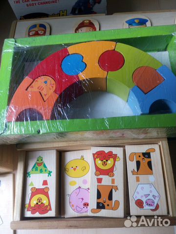 Деревянные игры-игрушки