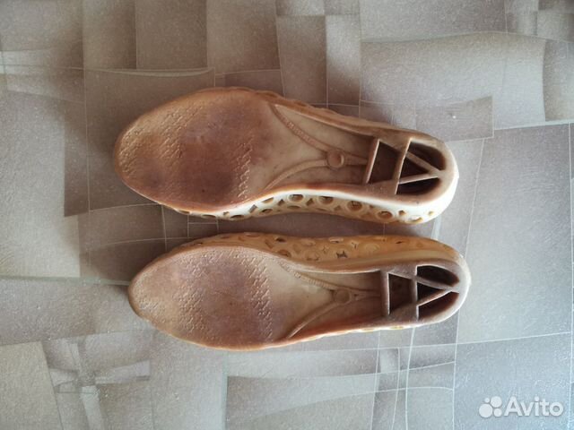 Резиновые тапочки для бани, винтаж, 80х гг