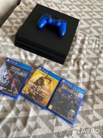 Sony PlayStation 4 Pro + 6 игр