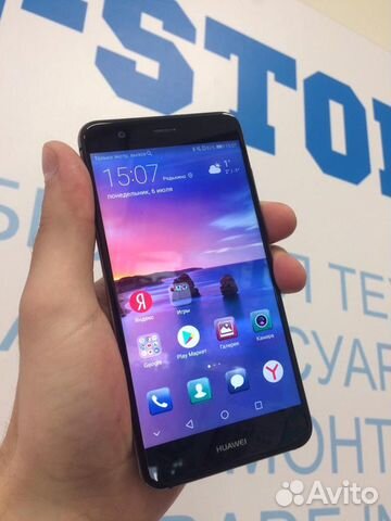 Huawei p10 lite 3/32gb black. Гарантия