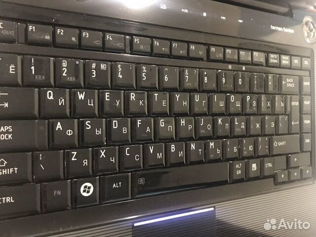 Toshiba ноутбук