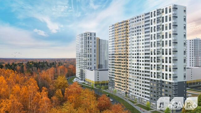 1-к квартира, 36.6 м², 14/22 эт.