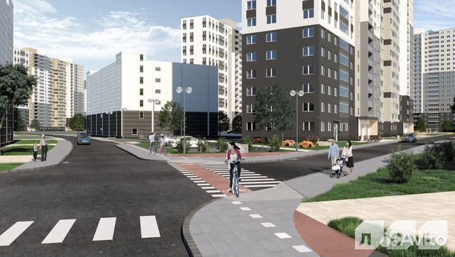 1-к квартира, 36.4 м², 15/25 эт.