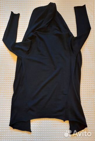Длинный кардиган с капюшоном H&M